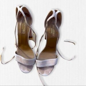 Aquazzura Suade Sandals